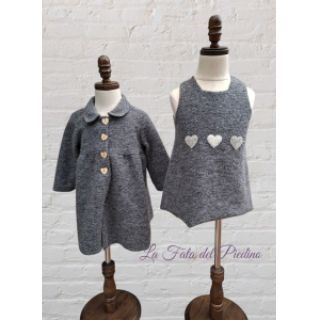 Tkanina płaszczowa PRATO thick wool grey