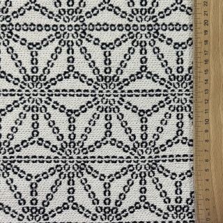 Tkanina dekoracyjna jacquard Bong ecru