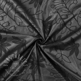 Sztuczna skóra odzieżowa Flowers design C