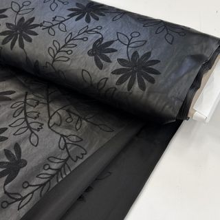 Sztuczna skóra odzieżowa Flowers design C