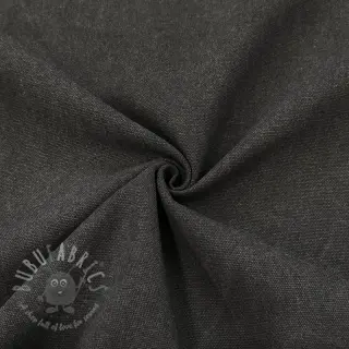 Tkanina płótno CANVAS STONEWASHED dark grey
