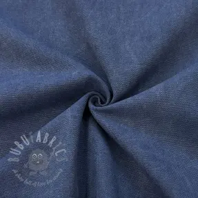 Tkanina płótno CANVAS STONEWASHED navy