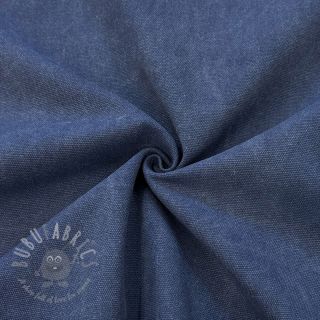 Tkanina płótno CANVAS STONEWASHED navy