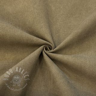 Tkanina płótno CANVAS STONEWASHED taupe