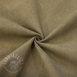 Tkanina płótno CANVAS STONEWASHED taupe