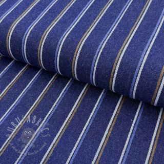 JEANS DENIM Stripes indigo