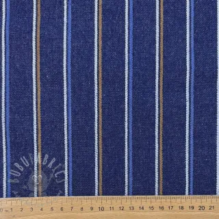 JEANS DENIM Stripes indigo