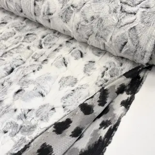 Sztuczne futro Animal skin black