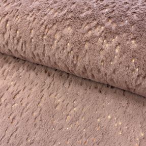 Sztuczne futro FOIL dark rose