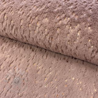 Sztuczne futro FOIL dark rose