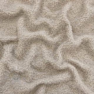 Tkanina płaszczowa TEDDY beige