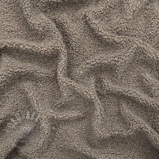 Tkanina płaszczowa TEDDY taupe