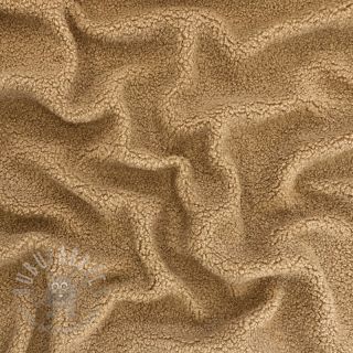 Tkanina płaszczowa TEDDY camel