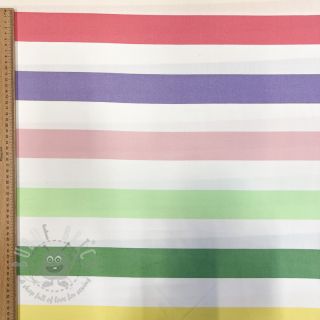 Tkanina dekoracyjna Stripes multicolour design C