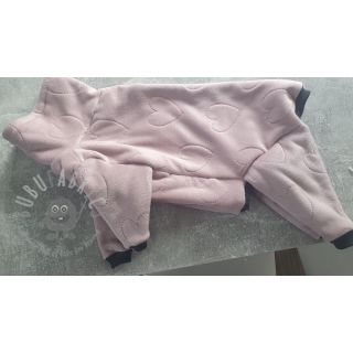 Plusz niemowlęcy TEDDY Hearts old pink