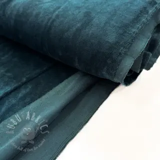 Tkanina elastyczny aksamit VELVET STRETCH petrol