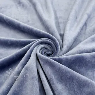 Tkanina elastyczny aksamit VELVET STRETCH blue