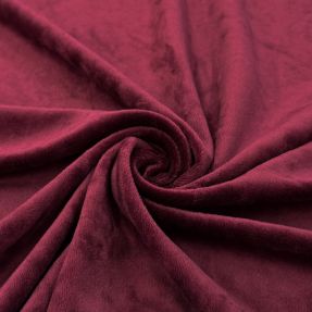 Tkanina elastyczny aksamit VELVET STRETCH bordeaux