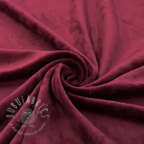 Tkanina elastyczny aksamit VELVET STRETCH bordeaux
