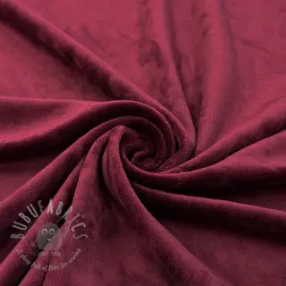 Tkanina elastyczny aksamit VELVET STRETCH bordeaux