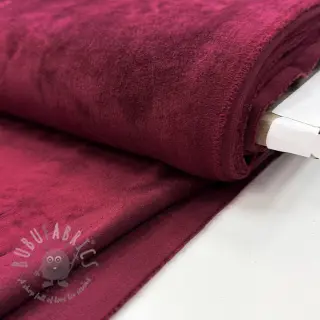 Tkanina elastyczny aksamit VELVET STRETCH bordeaux