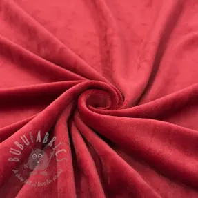 Tkanina elastyczny aksamit VELVET STRETCH red
