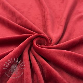 Tkanina elastyczny aksamit VELVET STRETCH red