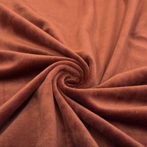 Tkanina elastyczny aksamit VELVET STRETCH brick
