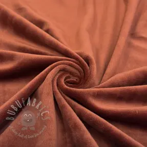 Tkanina elastyczny aksamit VELVET STRETCH brick