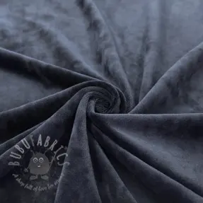 Tkanina elastyczny aksamit VELVET STRETCH navy