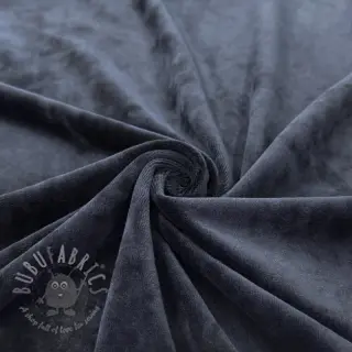 Tkanina elastyczny aksamit VELVET STRETCH navy
