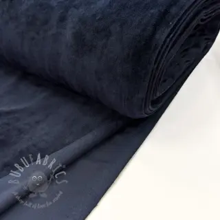 Tkanina elastyczny aksamit VELVET STRETCH navy