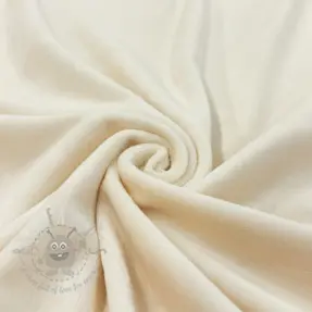 Tkanina elastyczny aksamit VELVET STRETCH ecru