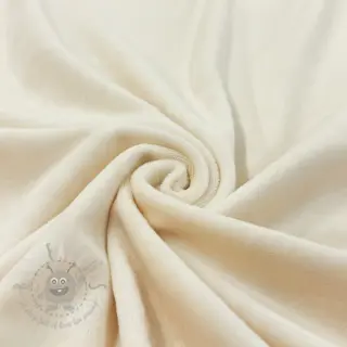 Tkanina elastyczny aksamit VELVET STRETCH ecru