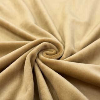 Tkanina elastyczny aksamit VELVET STRETCH beige