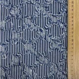 JEANS DENIM Ruffle stripes design B