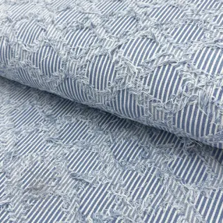 JEANS DENIM Ruffle stripes design A