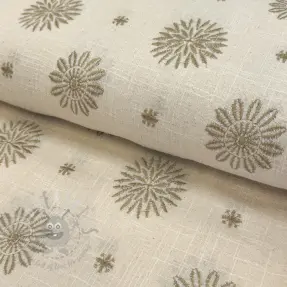 Bawełniana tkanina EMBROIDERY Sofia design A