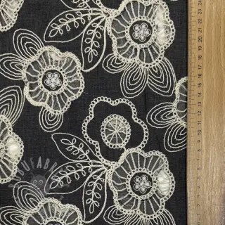 Bawełniana tkanina JEANS EMBROIDERY Niva design C