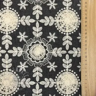Bawełniana tkanina JEANS EMBROIDERY Niva design D
