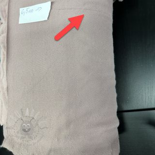 Polar Paw prints powder pink 2nd class