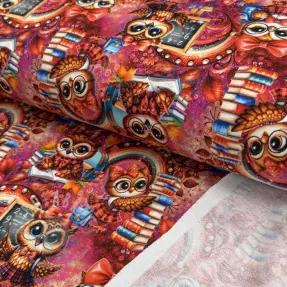 Dresówka Big eyes design A digital print
