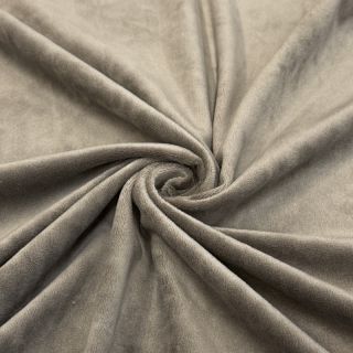 Tkanina elastyczny aksamit VELVET STRETCH taupe
