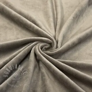 Tkanina elastyczny aksamit VELVET STRETCH taupe