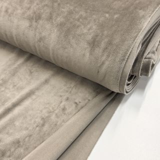 Tkanina elastyczny aksamit VELVET STRETCH taupe