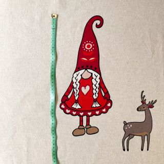 Tkanina dekoracyjna Linenlook Tomto Legend PANEL