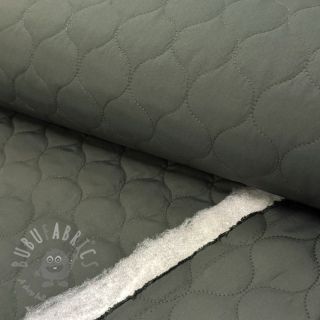 Pikowana tkanina Round moss green