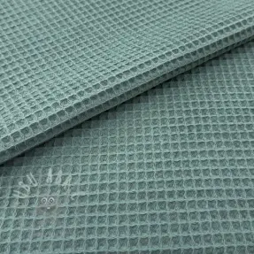 Wafel bawełniany cyan