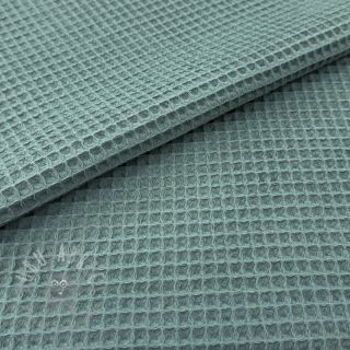 Wafel bawełniany cyan