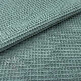 Wafel bawełniany cyan